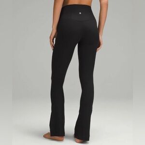LULULEMON W5GA8S Align High-Rise Ribbed Mini-Flared Pant *Regular Black